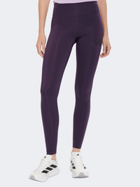 Adidas Train Essentials Big Logo Full-Length Women Training Tight Aurora Plum