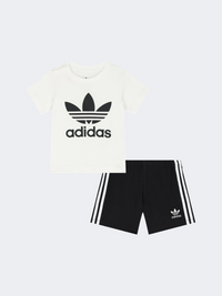 طقم أولاد رضع Adidas Original أسود/أبيض