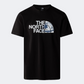 The North Face Graphic Half Dome Men Lifestyle T-Shirt Black/White