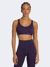 Adidas All Me Essentials Medium Support Women Training Bra Aurora Plum