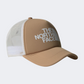 The North Face Logo Unisex Lifestyle Cap Khaki Stone/White