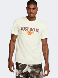 Nike Dri-Fit Basketball Men Basketball T-Shirt Off White