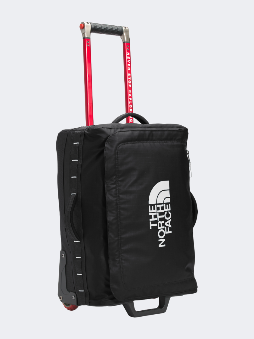 The North Face 40L Base Camp Voyager 21In Unisex Lifestyle Wheeled Bag Black
