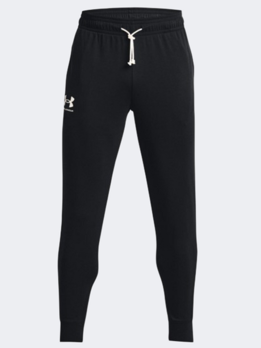 Under Armour Rival Terry Men Lifestyle Pant Black/Onyx White