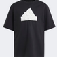 Adidas Future Icons Logo Kids Unisex Sportswear T-Shirt Black/White