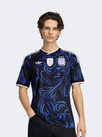Adidas Argentina 26 Away Men Football T-Shirt Black/Lucid Blue