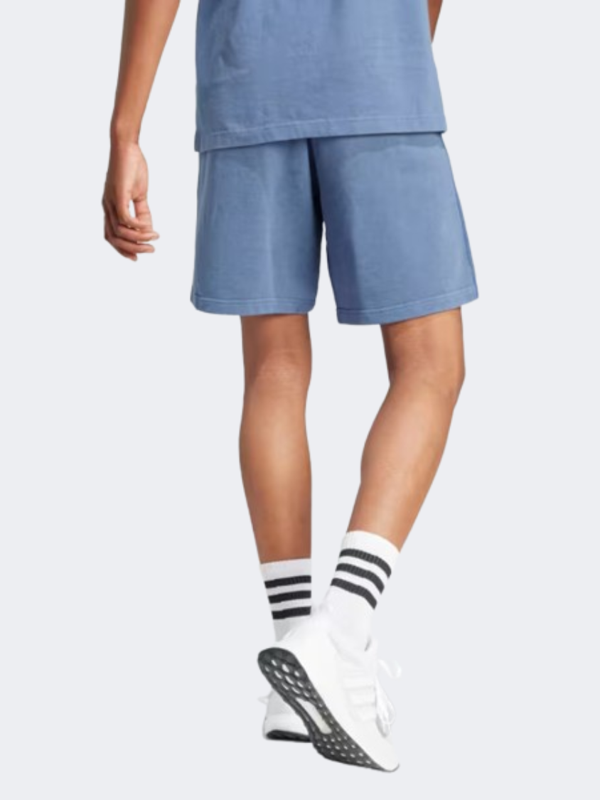 Adidas All Szn 3S Garment Wash Men Sportswear Short Preloved Ink