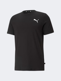 تيشيرت لايف ستايل رجالي Puma Essential Small Logo أسود
