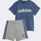 Adidas Essentials Lineage Baby Boys Sportswear Set Ink/Green Spark