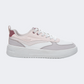 Erke Skateboard Women Lifestyle Shoes White/Grey/Pink