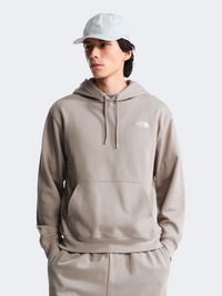 The North Face Essential Terry Simple Dome Relaxed Men Lifestyle Hoody Stone Slab