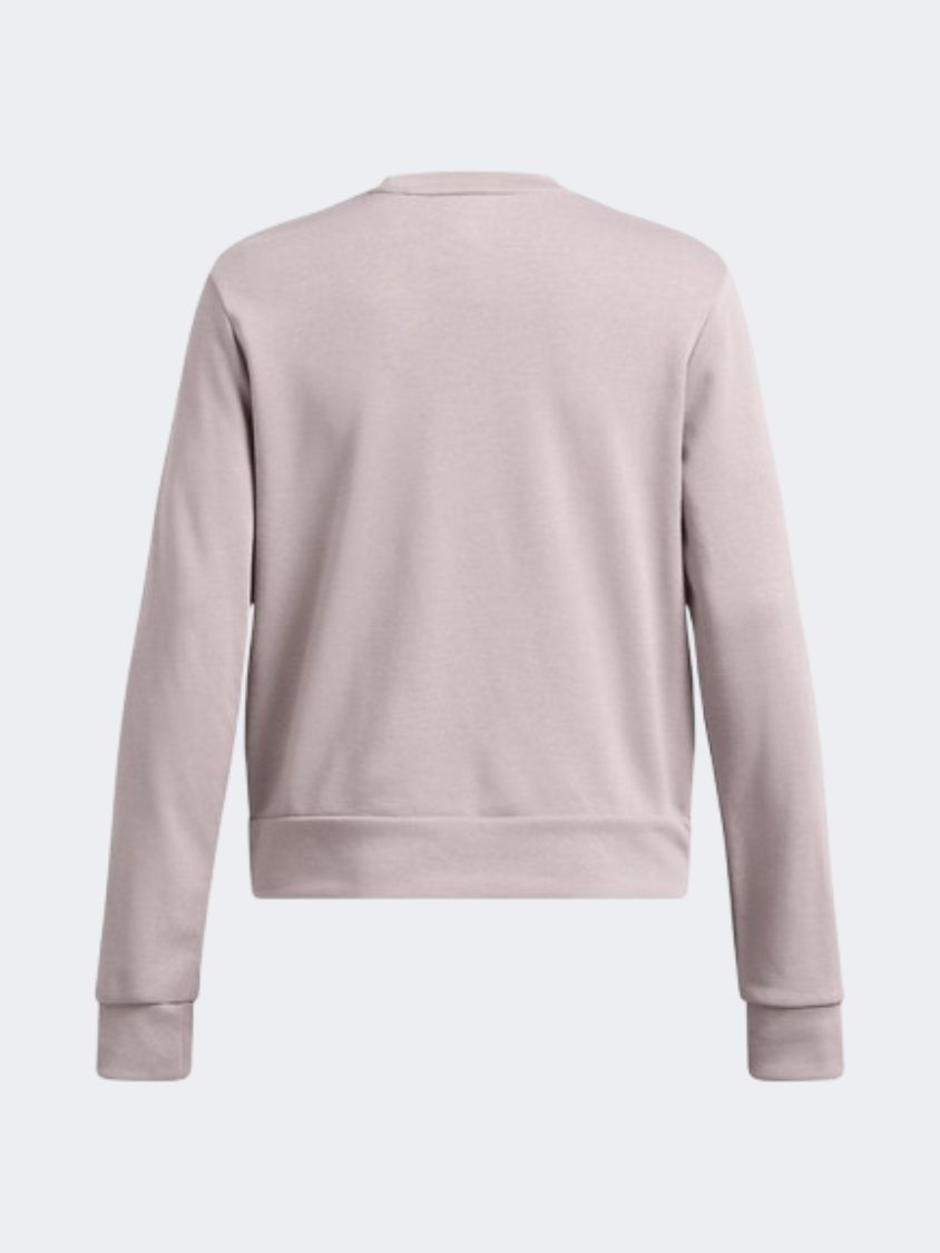 Under Armour Rival Terry Women Lifestyle Sweatshirt Tetra Grey/White