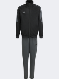 Adidas Kids-Boys Sportswear Tracksuit Black/Grey