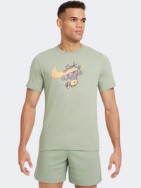 تيشيرت تدريب رجالي Nike Df Slub أخضر جاد هورايزن