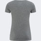 Oil And Gaz V Neck Women Lifestyle T-Shirt Heather Grey