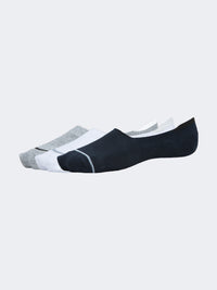 Oil & Gaz Soft 3 Pack Unisex Lifestyle Socks Grey/White/Navy