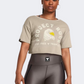 Under Armour Project Rock Balance Graphic Women Training T-Shirt Taupe/Silt/Gold