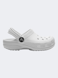 صندل Crocs كلاسيك للأطفال أسلوب حياة أبيض