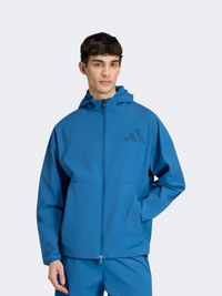 تراك توب رياضي رجالي Adidas Z.N.E. Woven Dusky Petrol