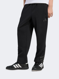 بنطال رياضي أطفال للجنسين Adidas Future Icons 3-Stripes Cuffed أسود