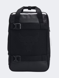 Under Armour Project Rock Box Df يونيكس ترينينغ حقيبة أسود/أبيض