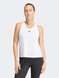 Adidas Essentials Minimal Branding Racerback Women Training Tank White