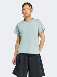 Adidas Soft Lux Women Sportswear T-Shirt Wonder Sage