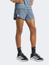 شورت جري رجالي Adidas Adizero Essentials باللون أونيكس