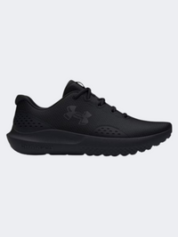 Under Armour حذاء جري رجالي Charged Surge 4 أسود