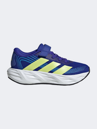 حذاء رياضي للأولاد من Adidas Galaxy 8 Ps باللونين الأزرق الفاتح/الليموني