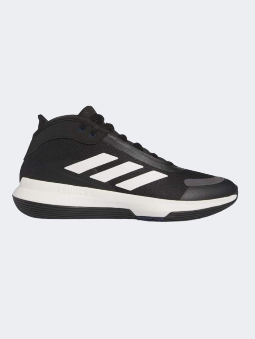 Adidas Bounce Legends Men Basketball Shoes Black/White/Charcoal
