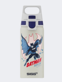 قارورة ماء لايف ستايل للجنسين Sigg Wmb One Batman Into Action أبيض