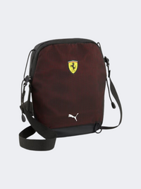 حقيبة Puma Ferrari Race المحمولة للرجال للحياة اليومية باللون الأسود