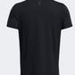 Under Armour لانش إيليت قميص جري رجالي أسود/عاكس