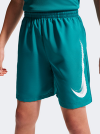 Nike Multi Refresh Boys Training Short Bright Spruce