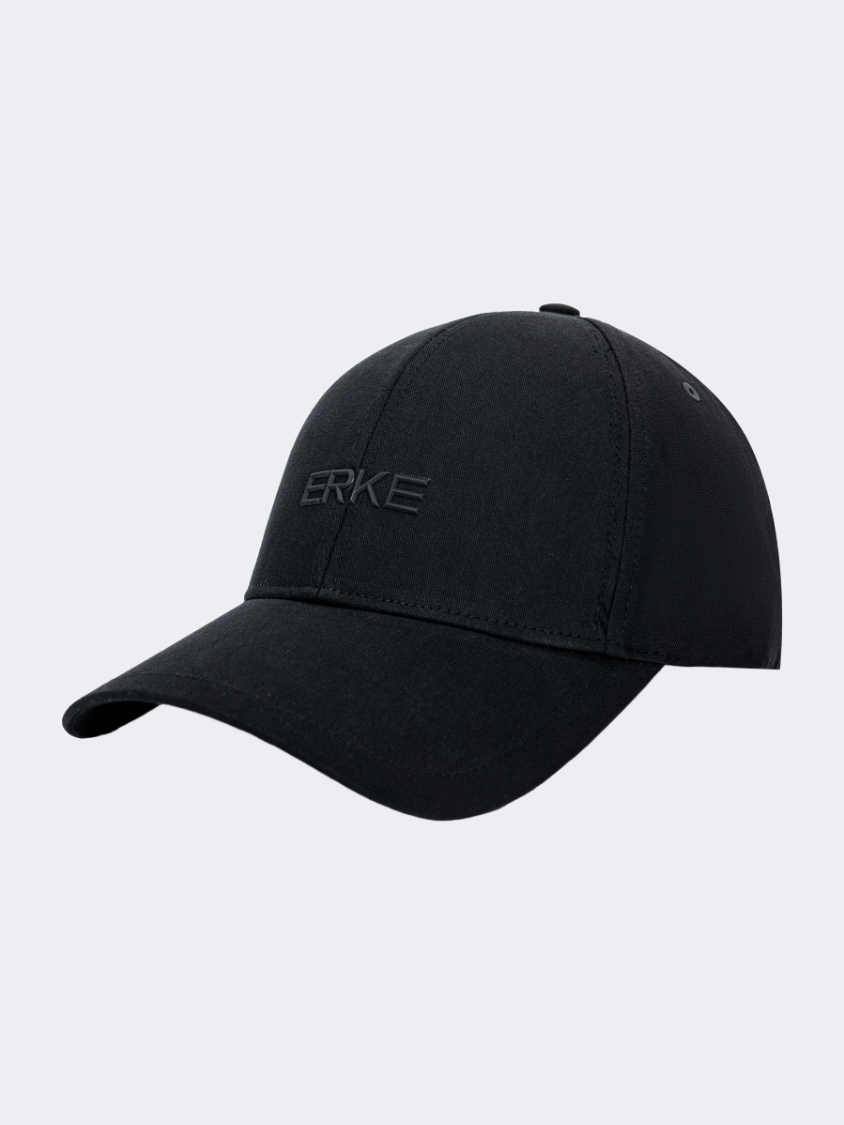 Erke Baseball Unisex Lifestyle Cap Black