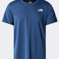 The North Face Lightbright Men Hiking T-Shirt Shady Blue/Black
