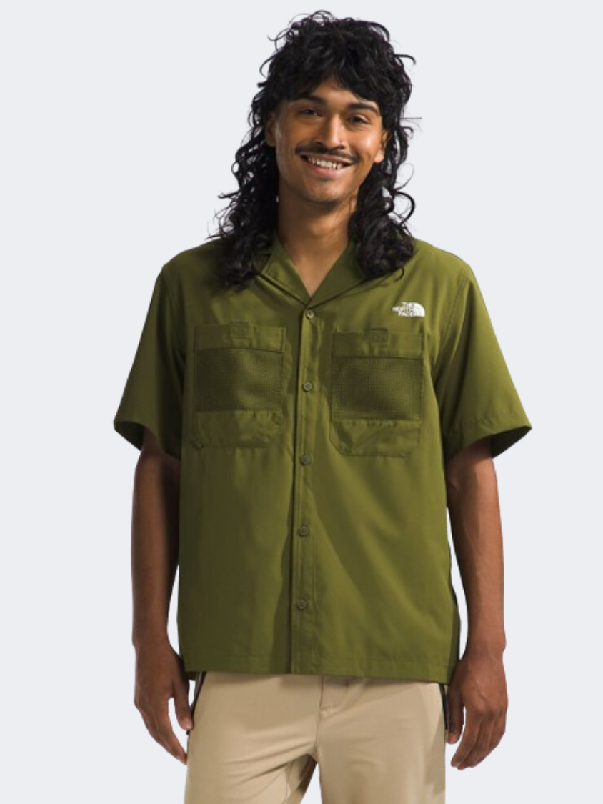 The North Face First Trail Men Hiking T-Shirt Forest Olive