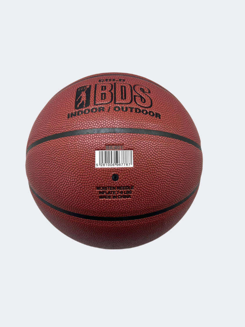 Topten Accessories Gold Bds Basketball Ball Brown