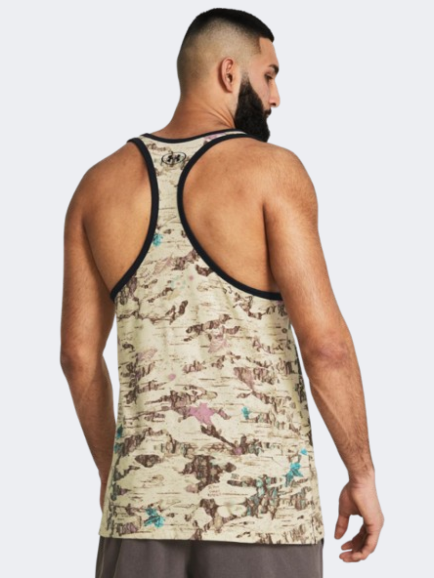 Under Armour Project Rock Camo Graphic Men Training T-Shirt Silt/Black