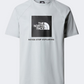 The North Face Raglan Redbox Men Lifestyle T-Shirt High Rise Grey