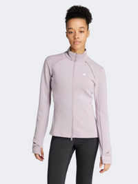 جاكيت تدريبي نسائي من Adidas Cover Up Preloved Fig