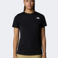 The North Face Foundation Vertical Graphic Women Lifestyle T-Shirt Black