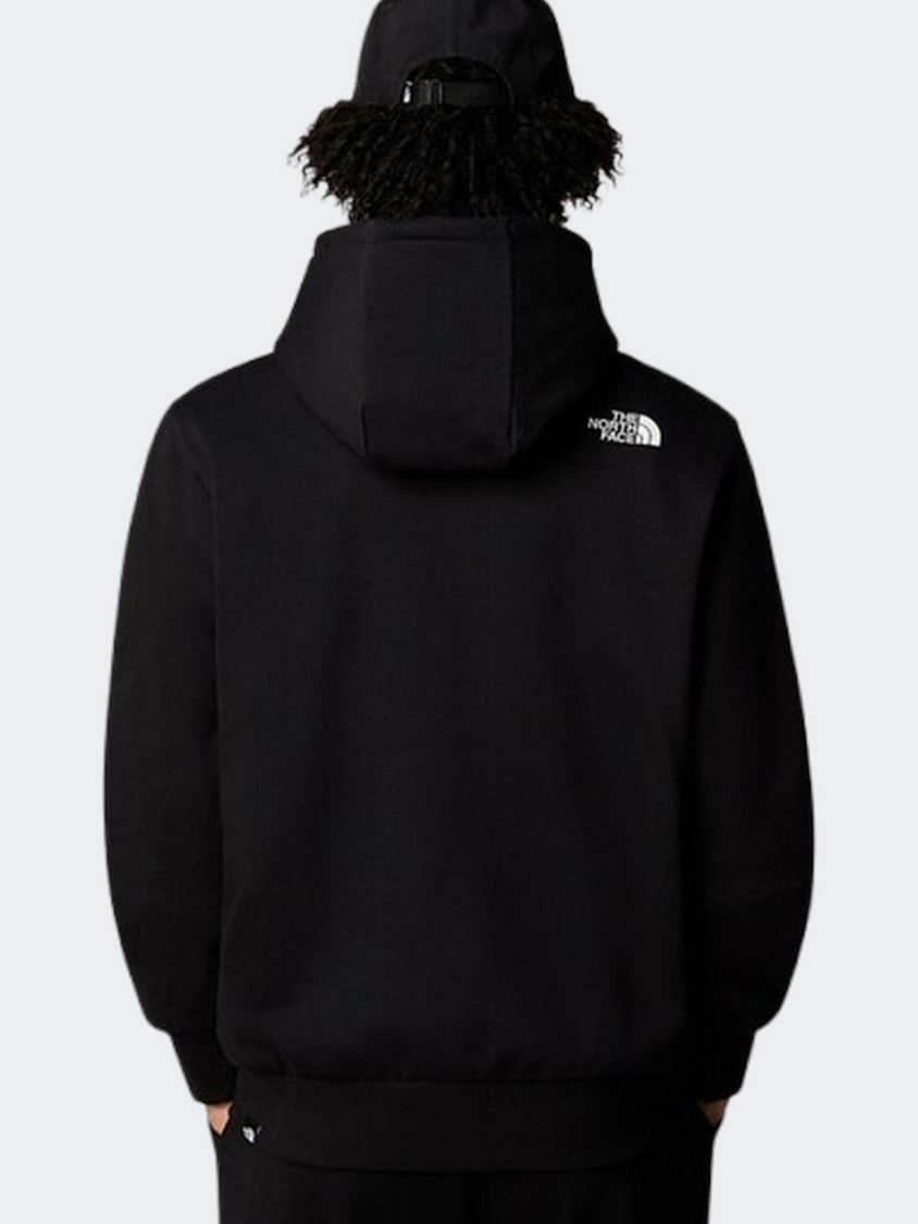 The North Face هودي أسود للرجال بأسلوب حياة أنيق