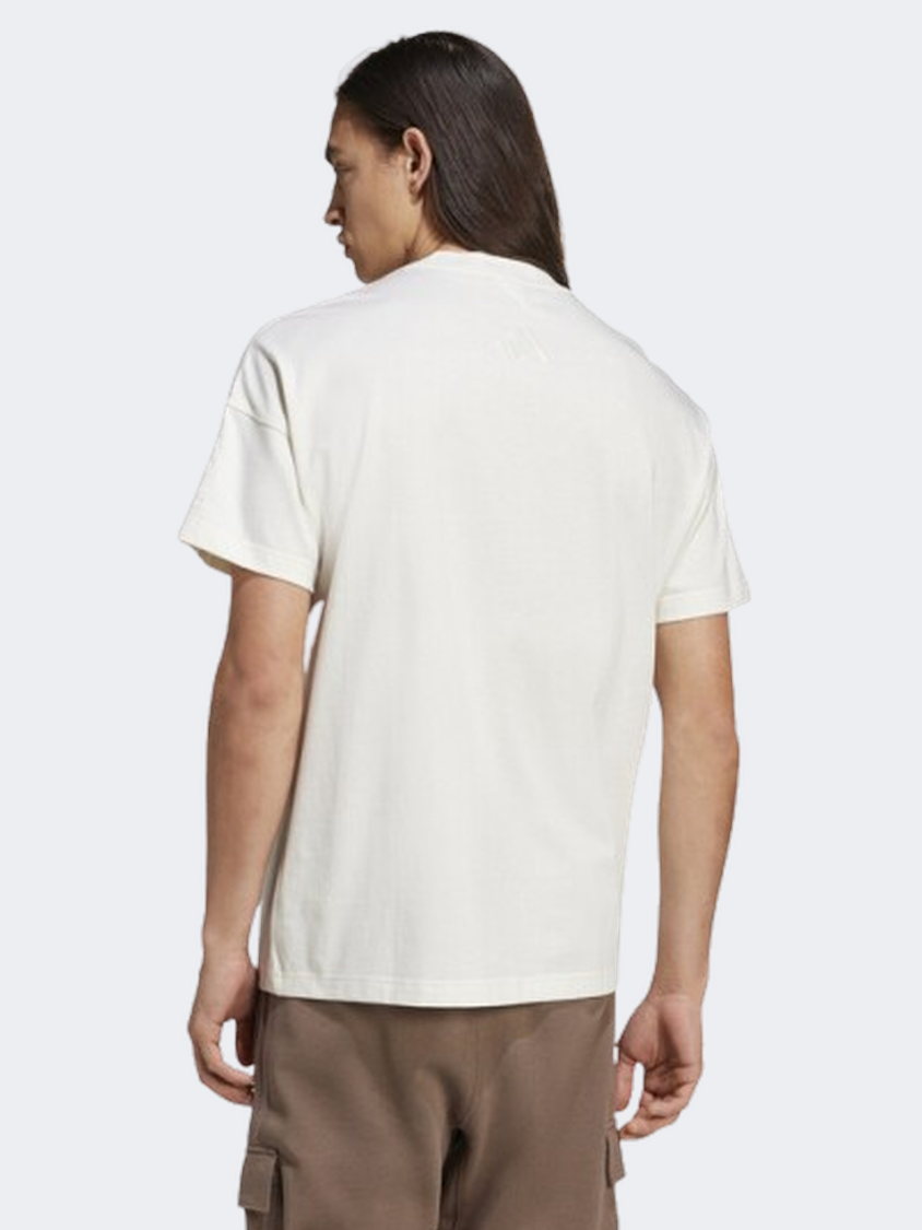 Adidas All Szn Men Sportswear T-Shirt Off White