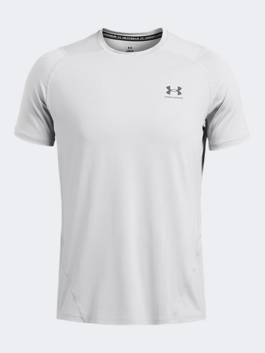 Under Armour Heatgear Fitted Graphic Men Training T-Shirt Grey/Castlerock
