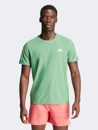 تيشيرت جري رجالي Adidas Own The Run Preloved أخضر
