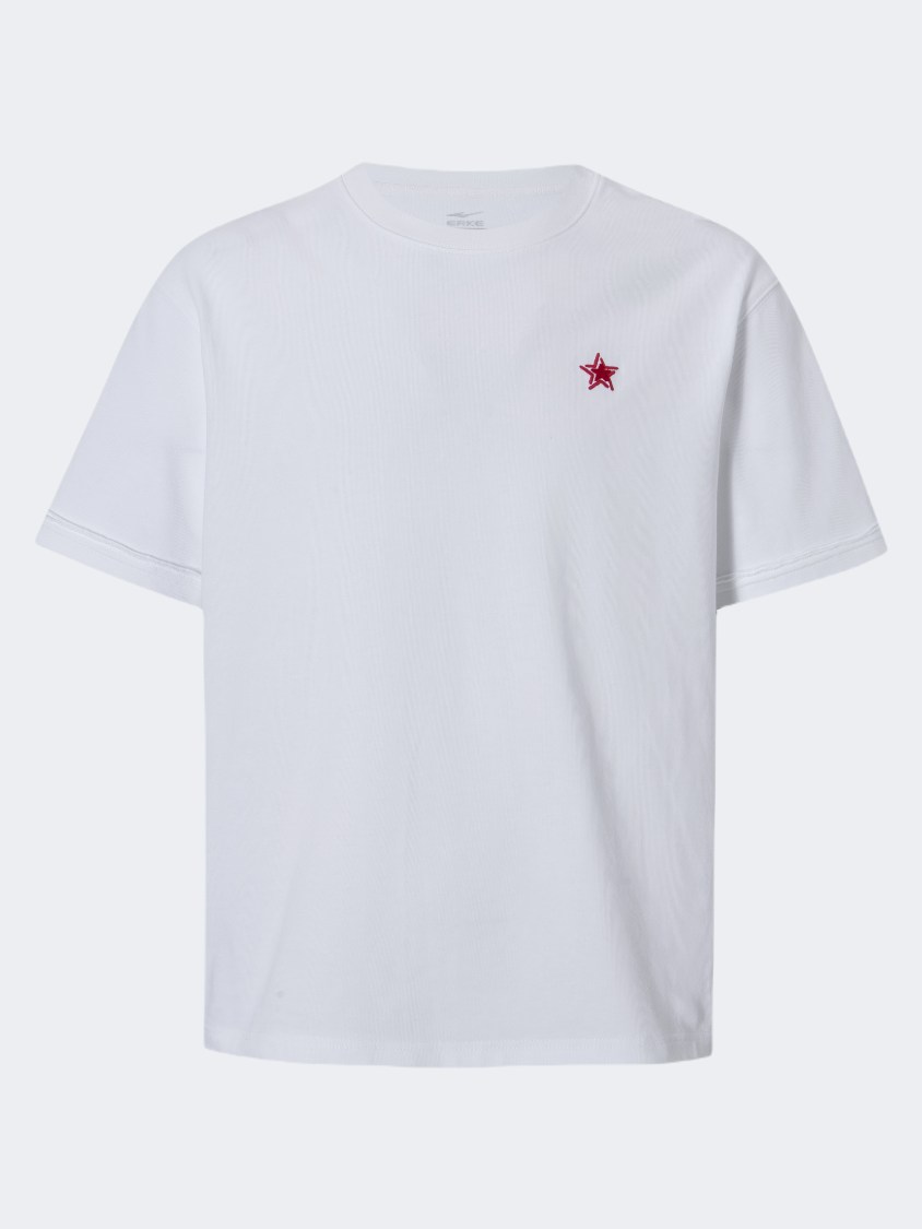 Erke Men Lifestyle T-Shirt White/Red