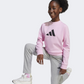 Adidas Future Icons Logo Kids-Girls Sportswear Tracksuit True Pink/Black
