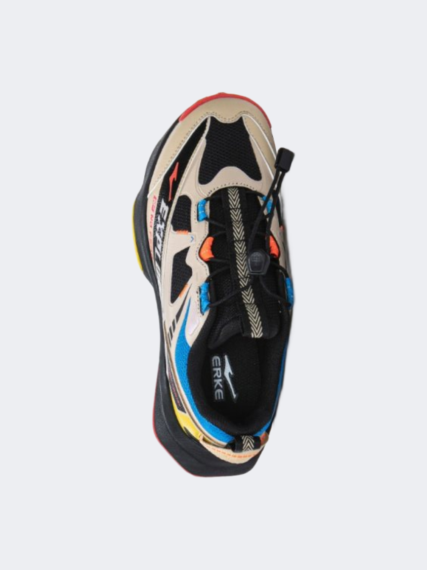 أحذية الجري للأطفال من إركي للأولاد باللون الأسود/الأزرق